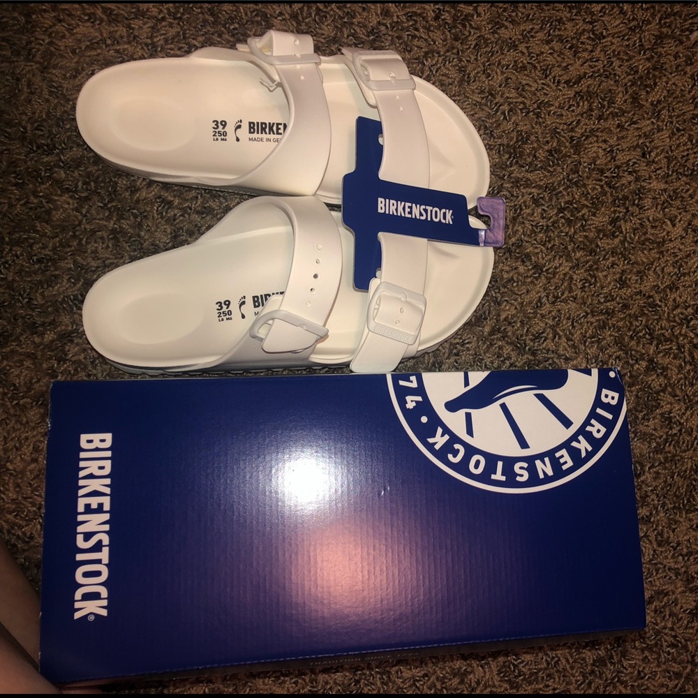 White Birkenstock
